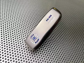 Miura Golf Putter KM-008 Smoked with Blue White Paint Fill