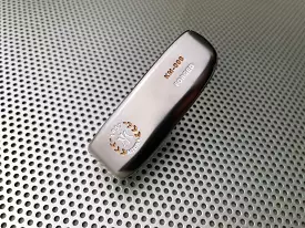 Miura Golf Putter KM-008 Smoked with Gold White Paint Fill