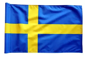 Nationalflag Sverige, 200 gram flagdug