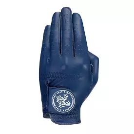 Navy Blue Cabretta Leather Golf Glove