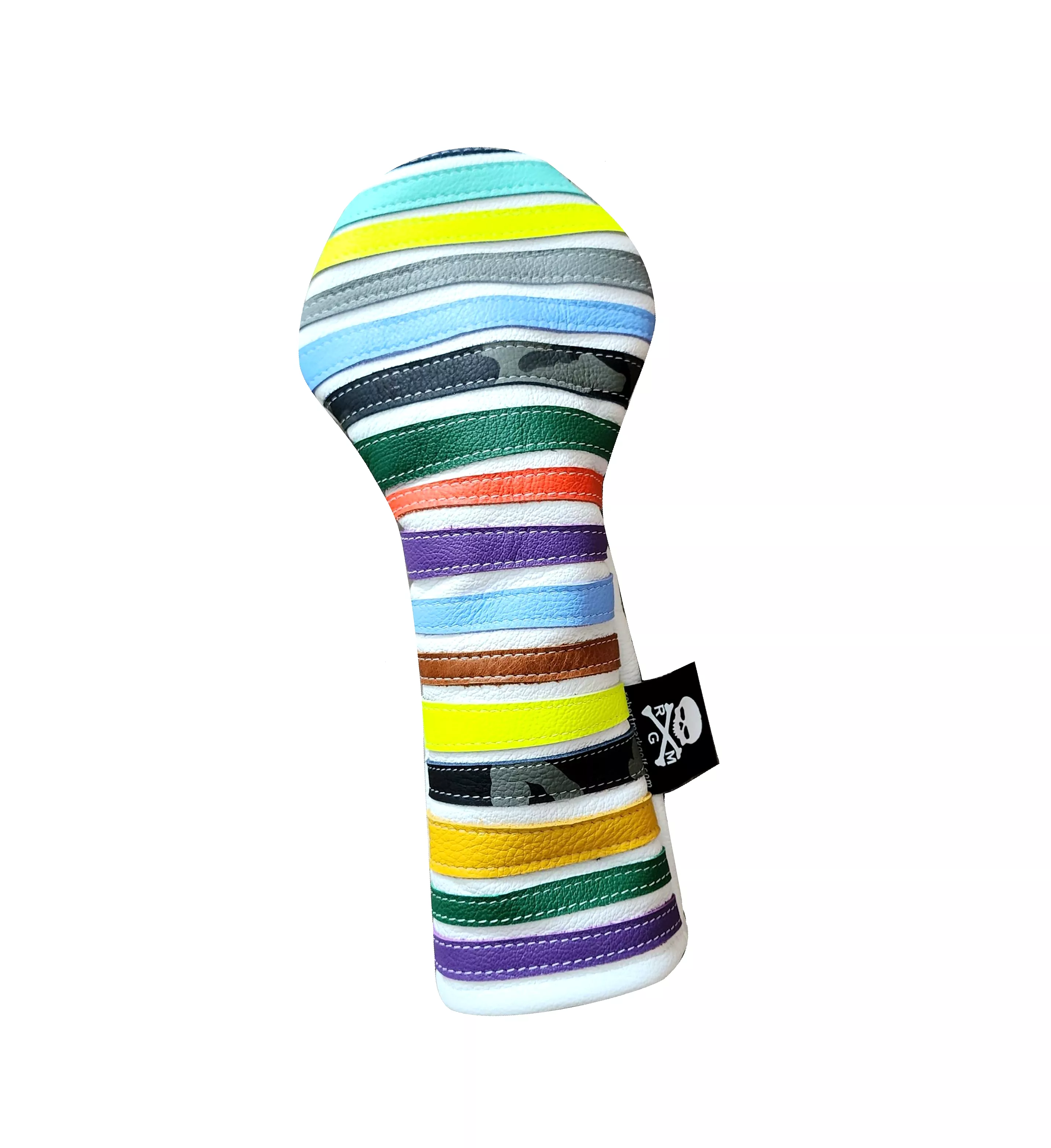 NEW! One-Of-A-Kind! Random Rugby stripes Fairway Wood Cover