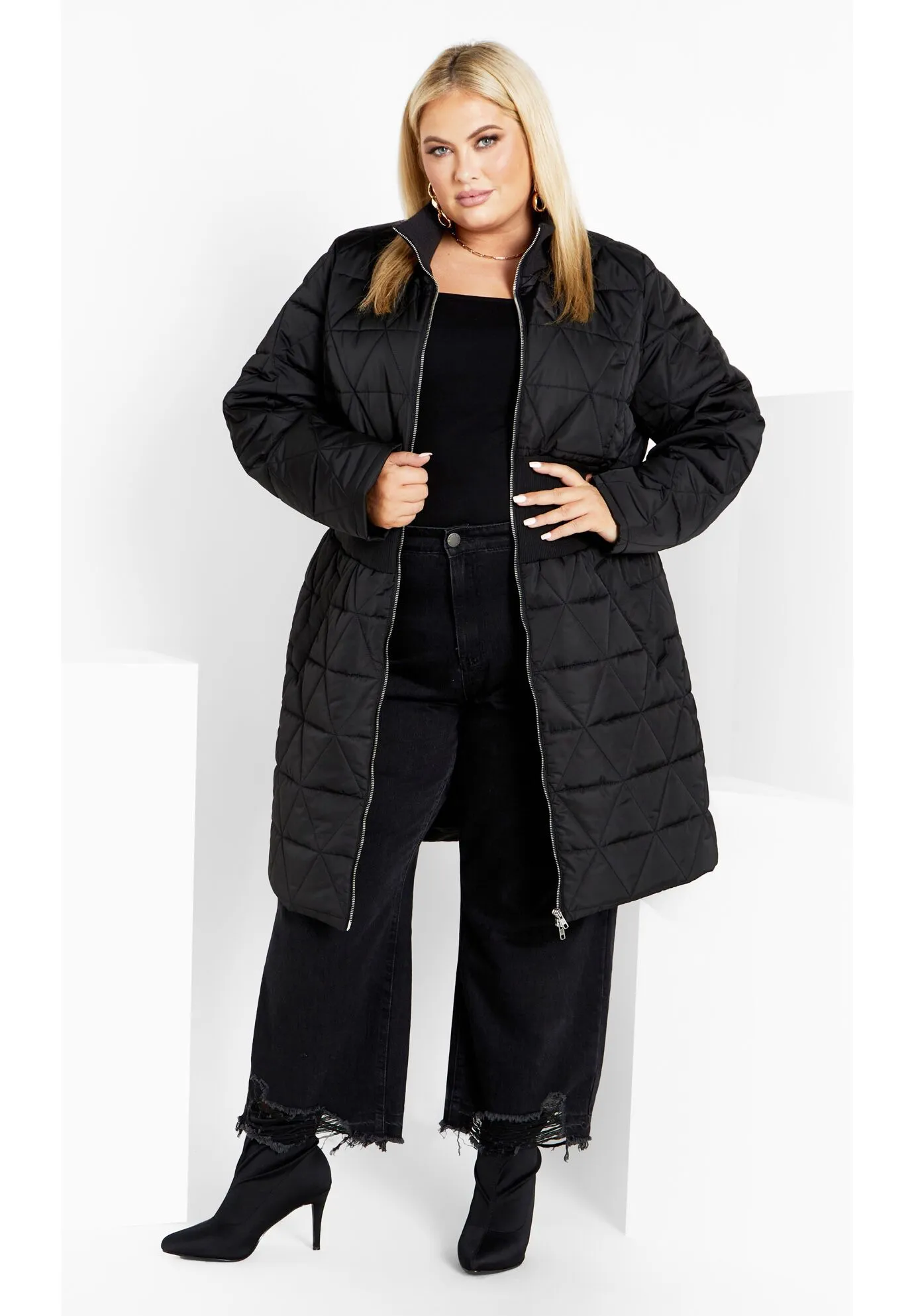 Nova Puffer Jacket - black