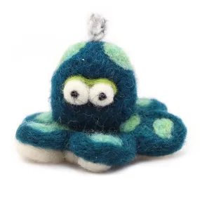 Octopus Woolie Ornament