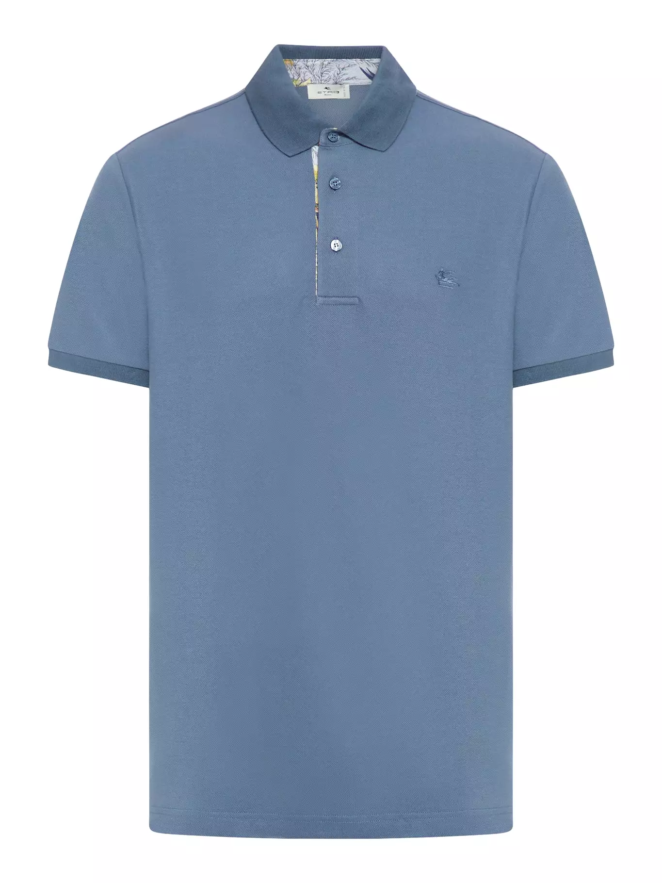 Pegaso-embroidered cotton polo shirt