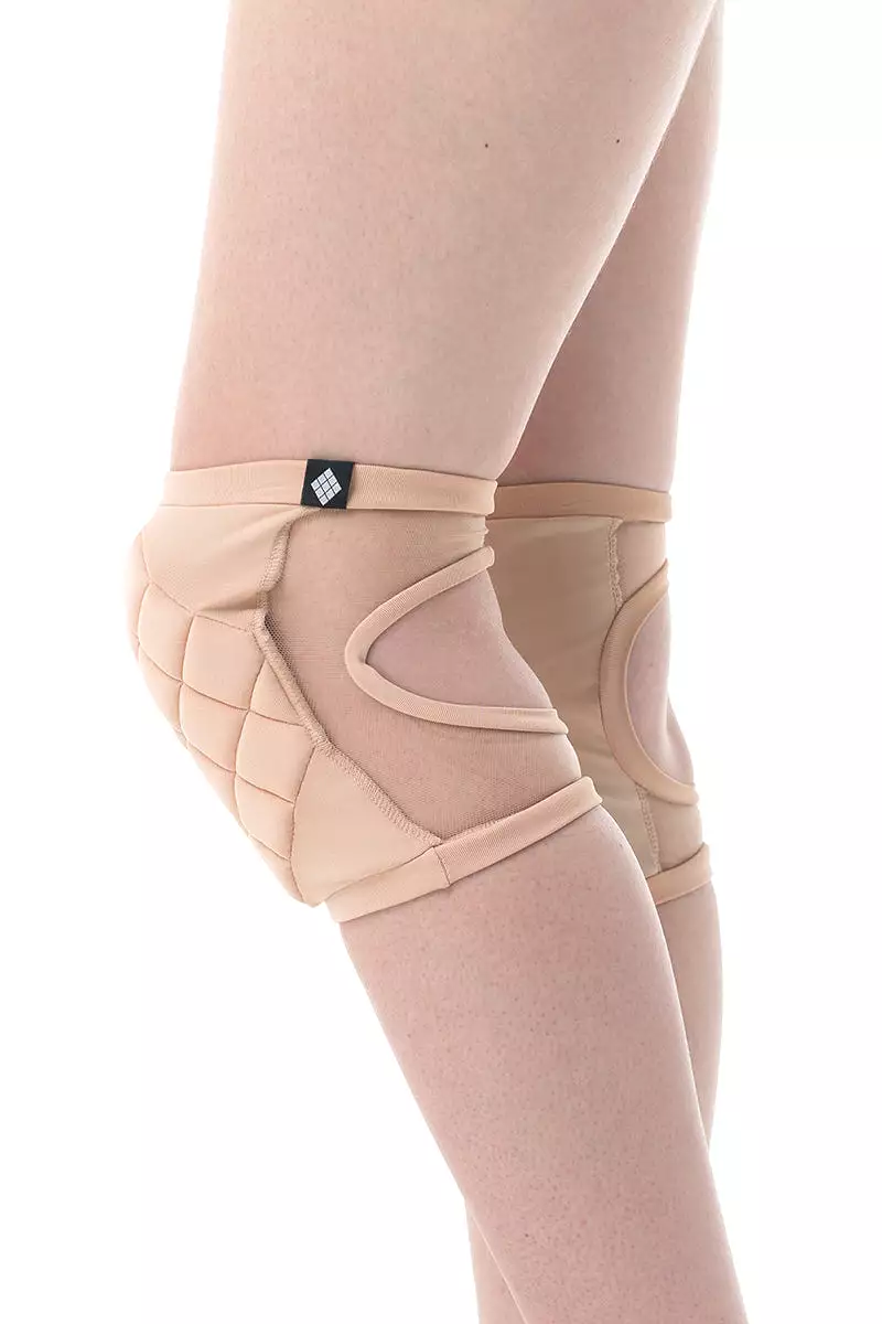 Poledancerka Grippy Kneepads - Powder 00 (with Pocket)