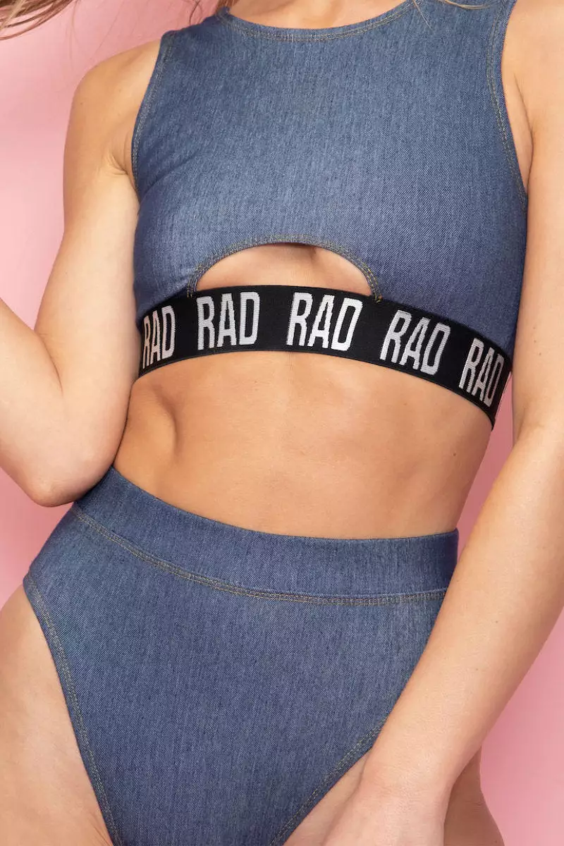 RAD Bahari Top - Denim