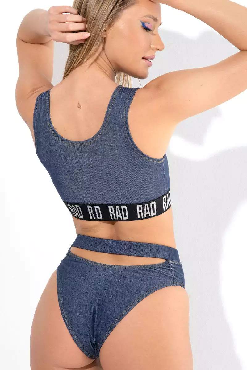 RAD Bahari Top - Denim