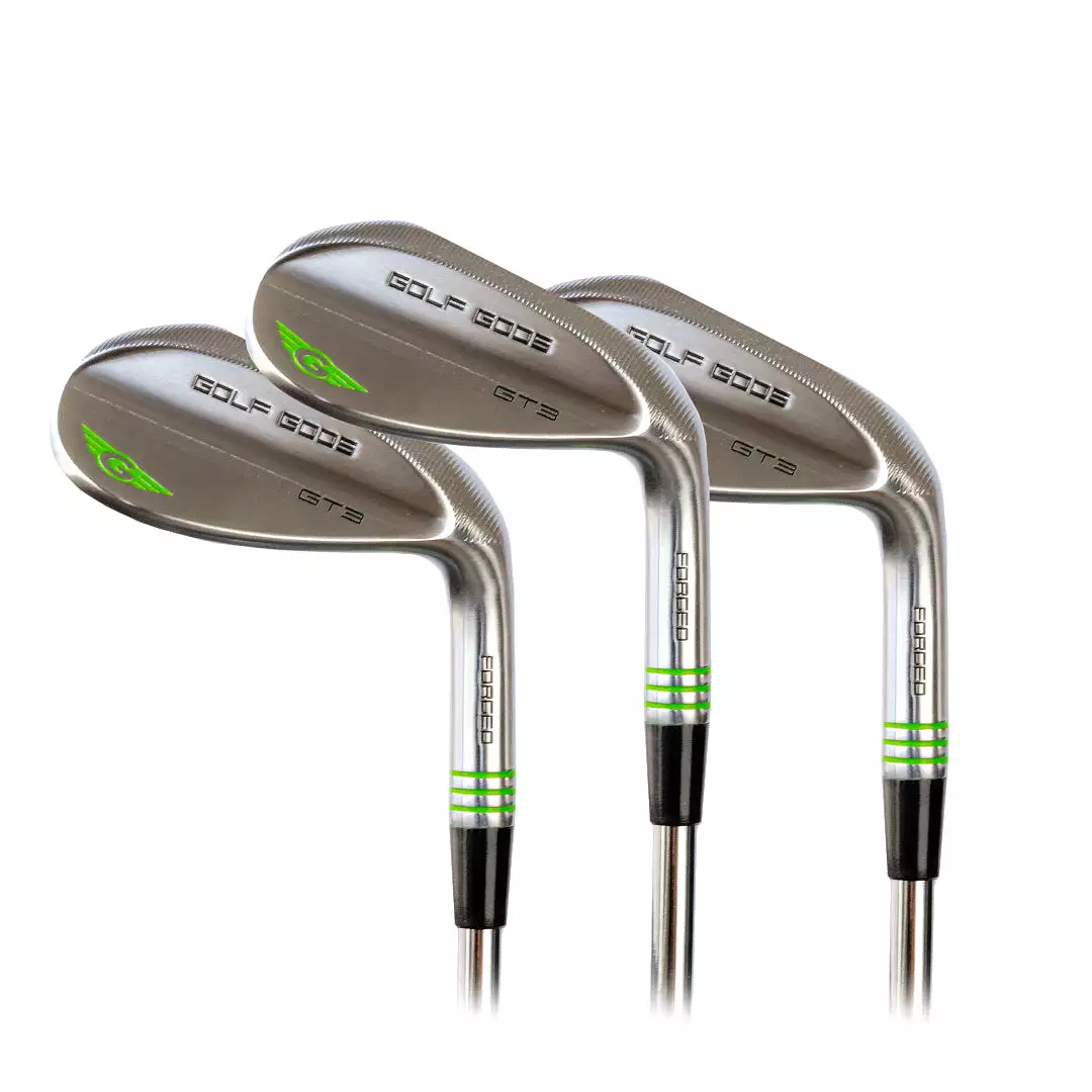 Set of 3 GT3 Forged Wedges - Silver