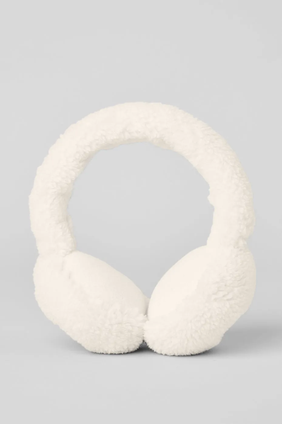 Sherpa Ear Muffs - Ivory