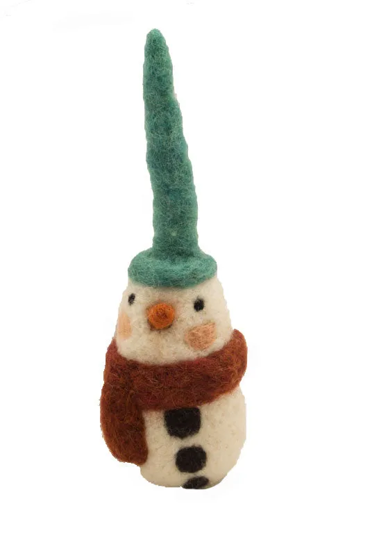 Snowman Woolie Ornament