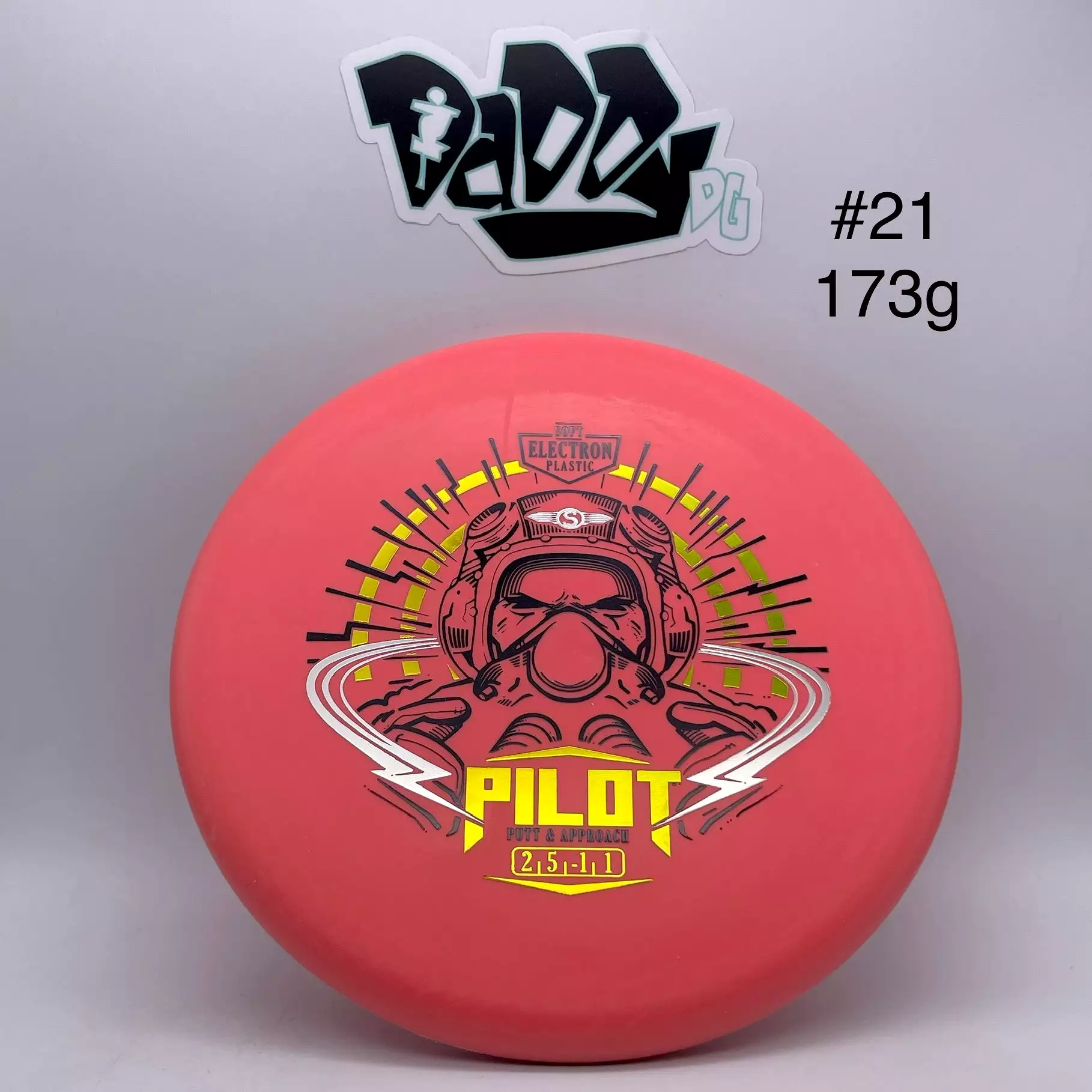 Streamline Discs Pilot Electron Soft Putt & Approach