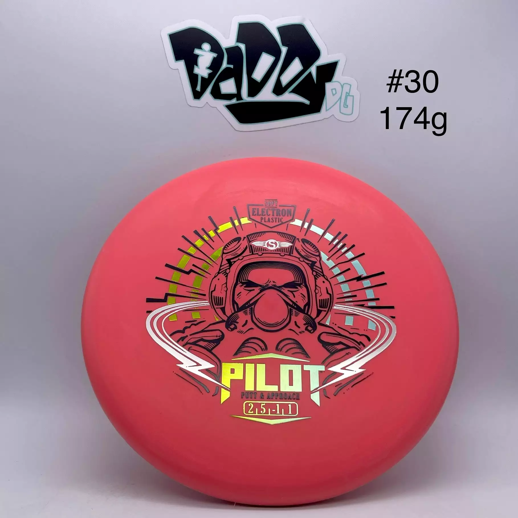 Streamline Discs Pilot Electron Soft Putt & Approach