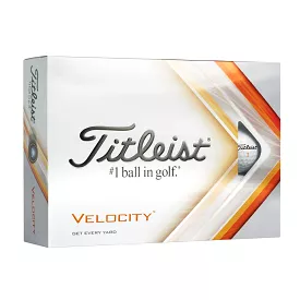 Titleist 2022 Velocity Golf Balls White (1 Dozen)