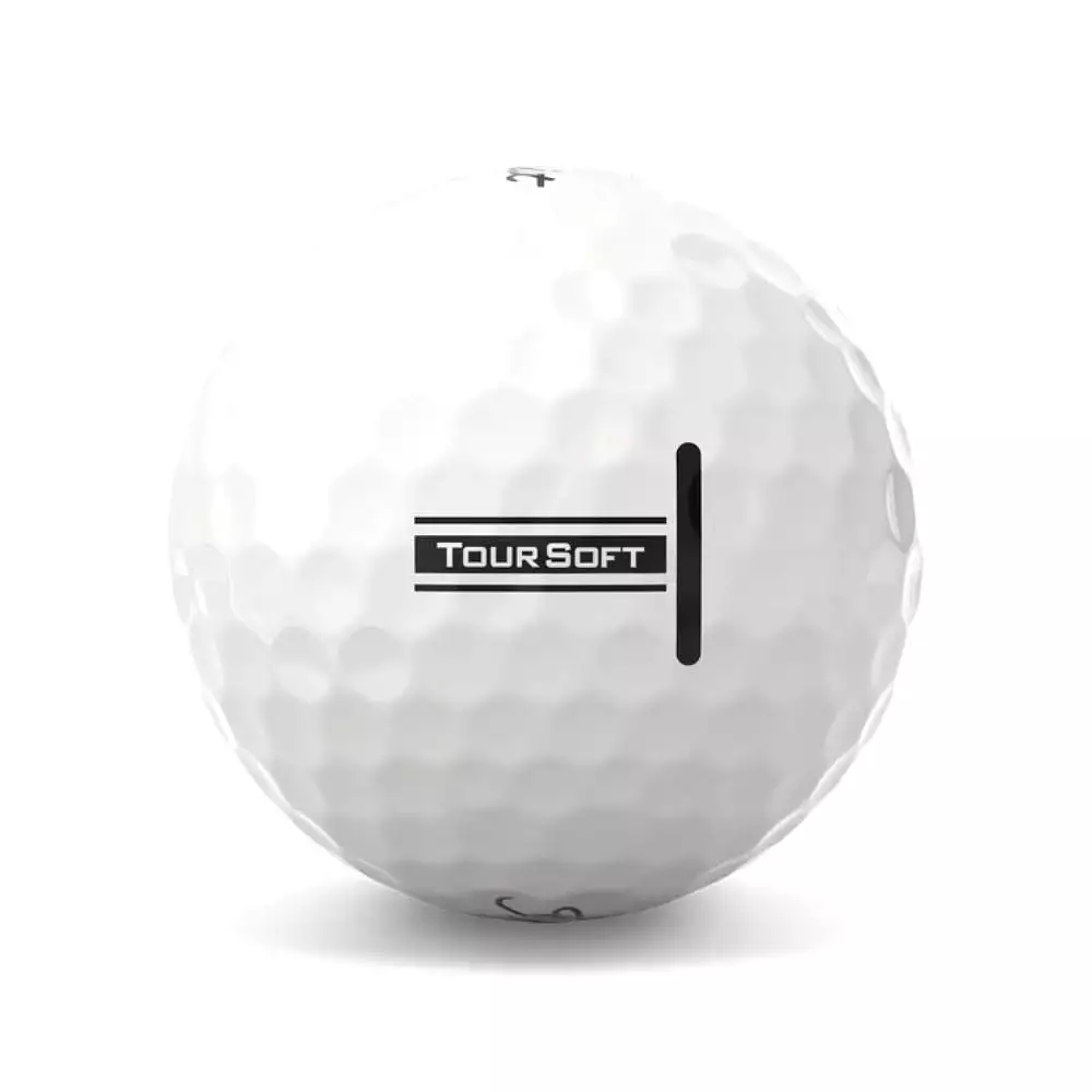 Titleist 2024 Tour Soft White Golf Balls (1 Dozen)