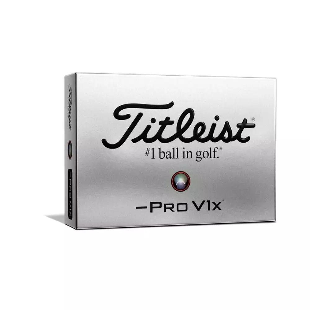 Titleist Pro V1x Left Dash Golf Balls White (1 Dozen)