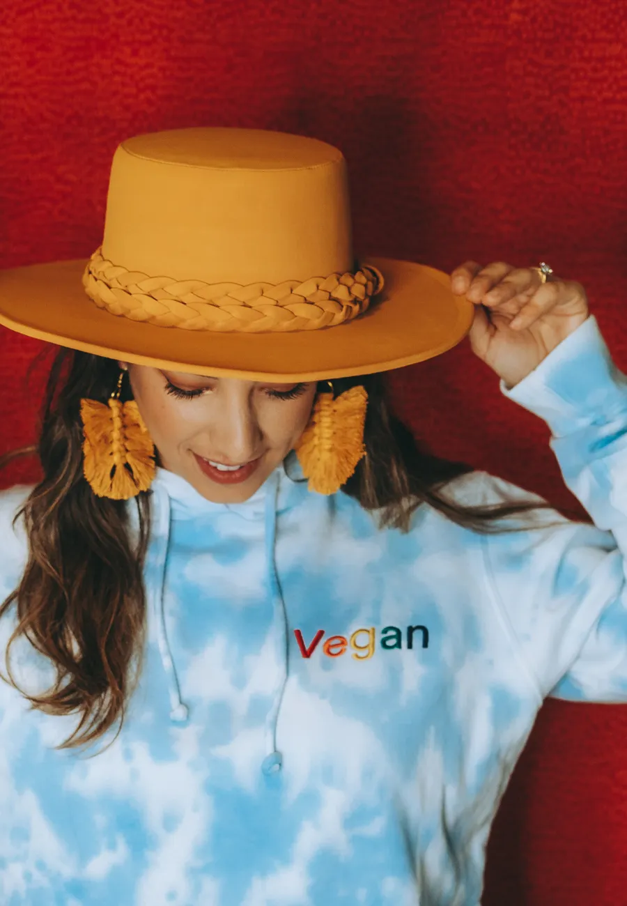 VEGAN SUEDE HAT (More Color Options)