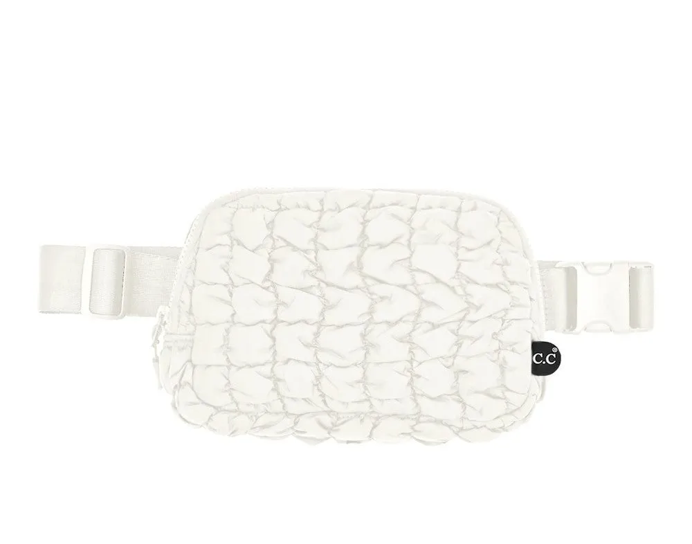 White Quilted Puffer