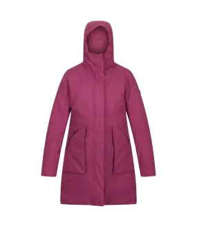 Womens/ladies yewbank ii waterproof parka amaranth haze Regatta