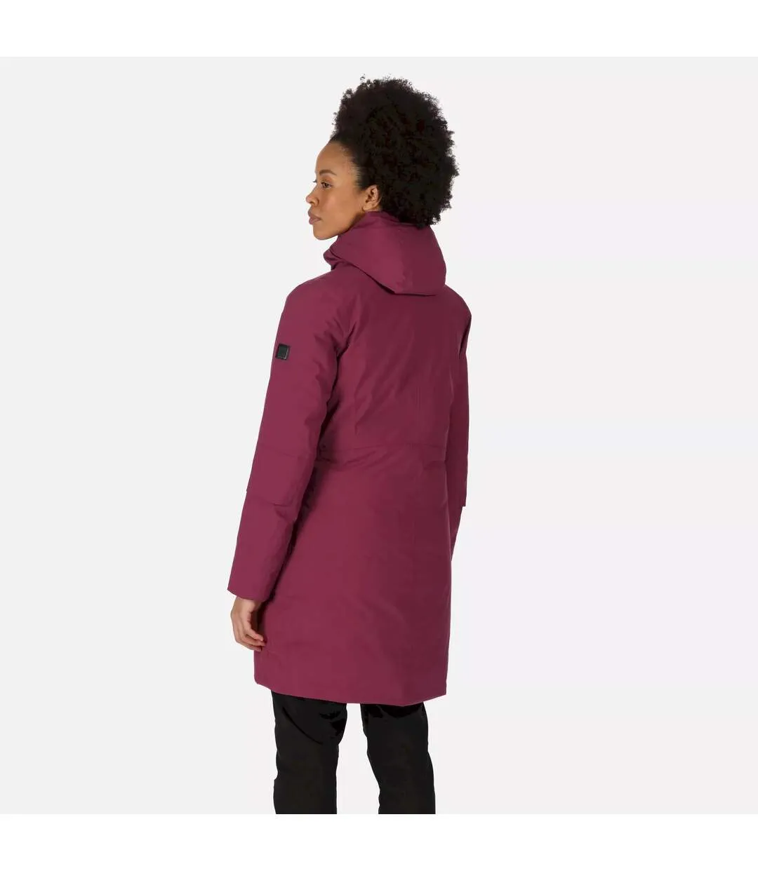 Womens/ladies yewbank ii waterproof parka amaranth haze Regatta