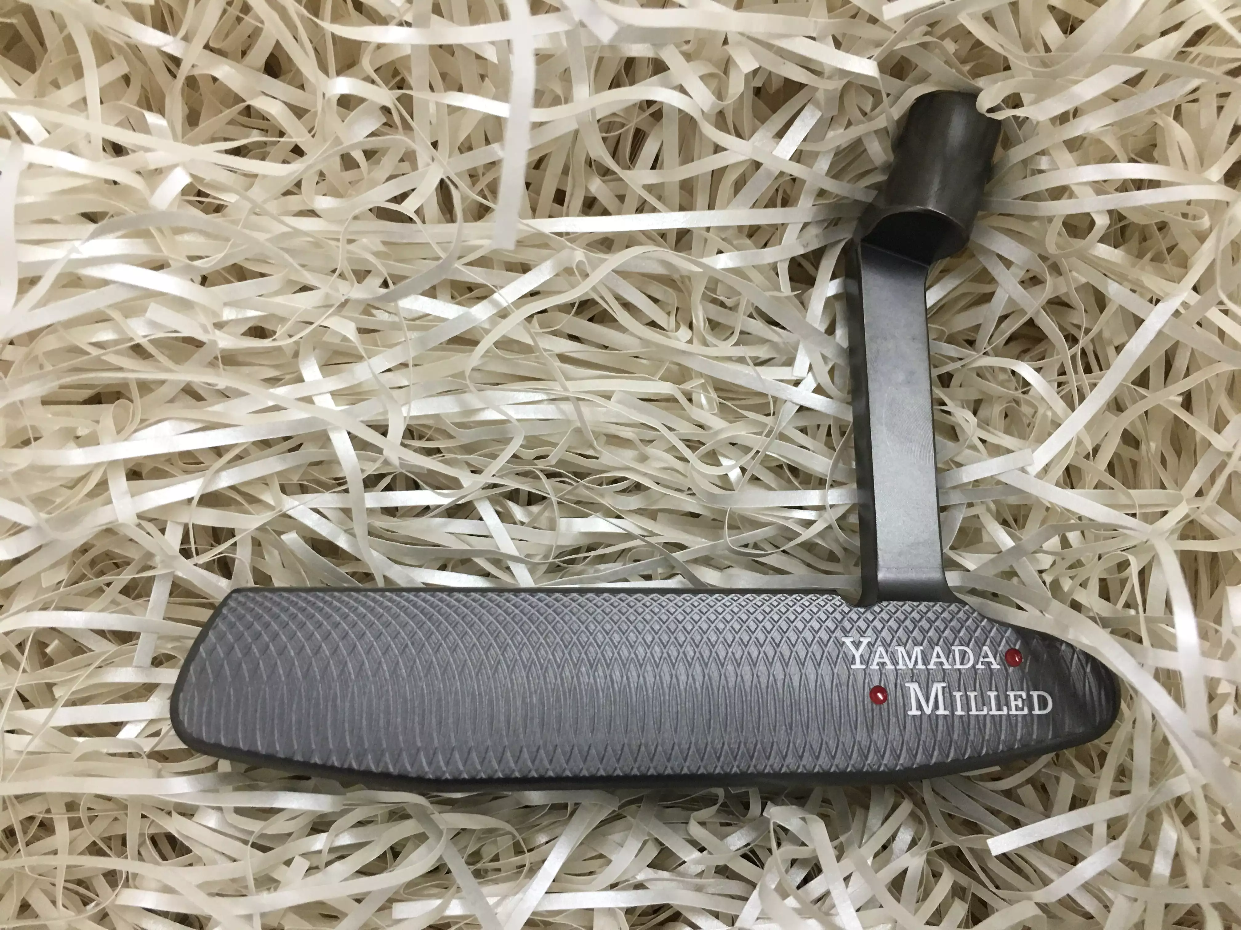 Yamada Golf Emperor Smoked Black Handmade Putter Head Only