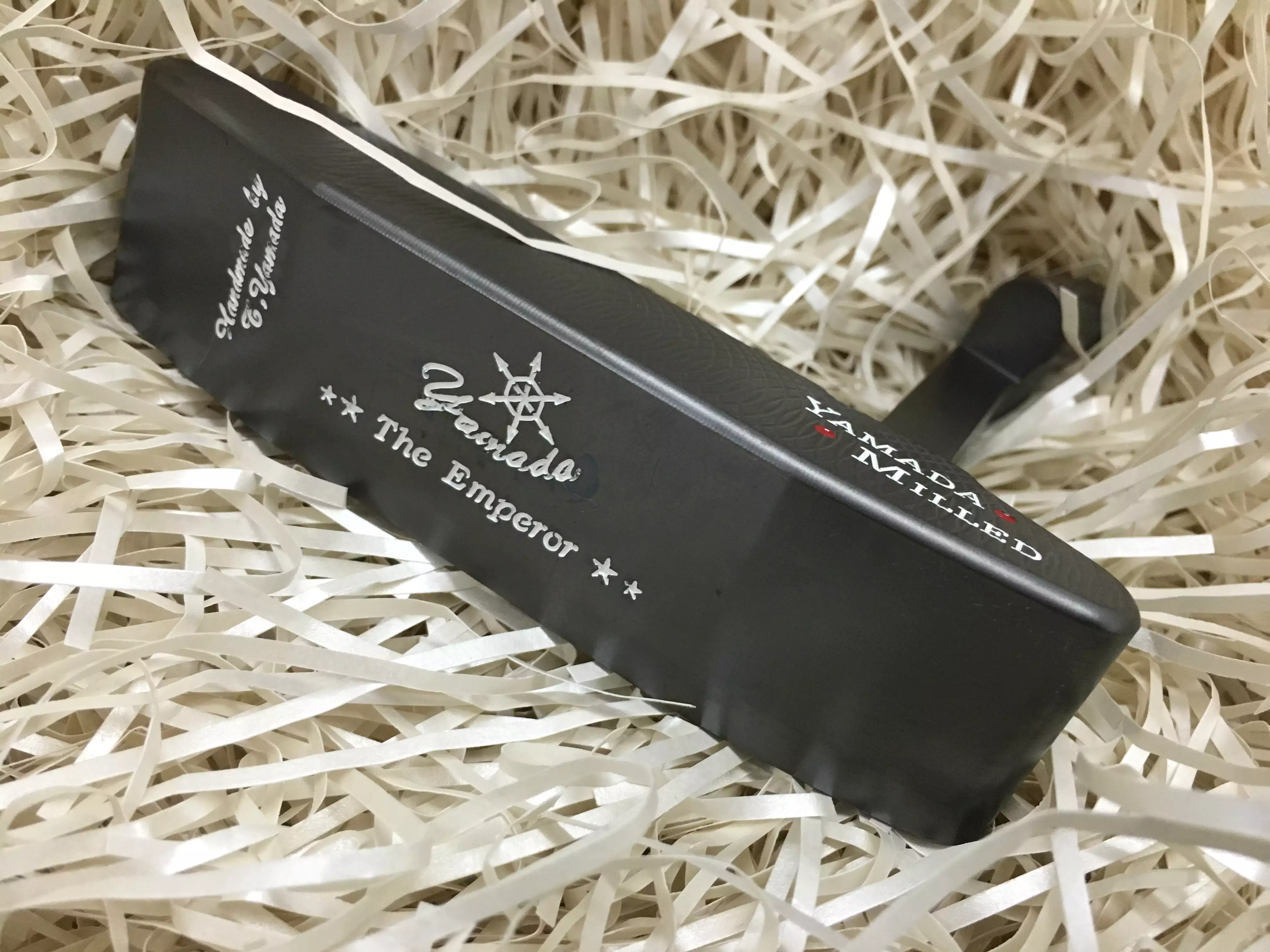 Yamada Golf Emperor Smoked Black Handmade Putter Head Only