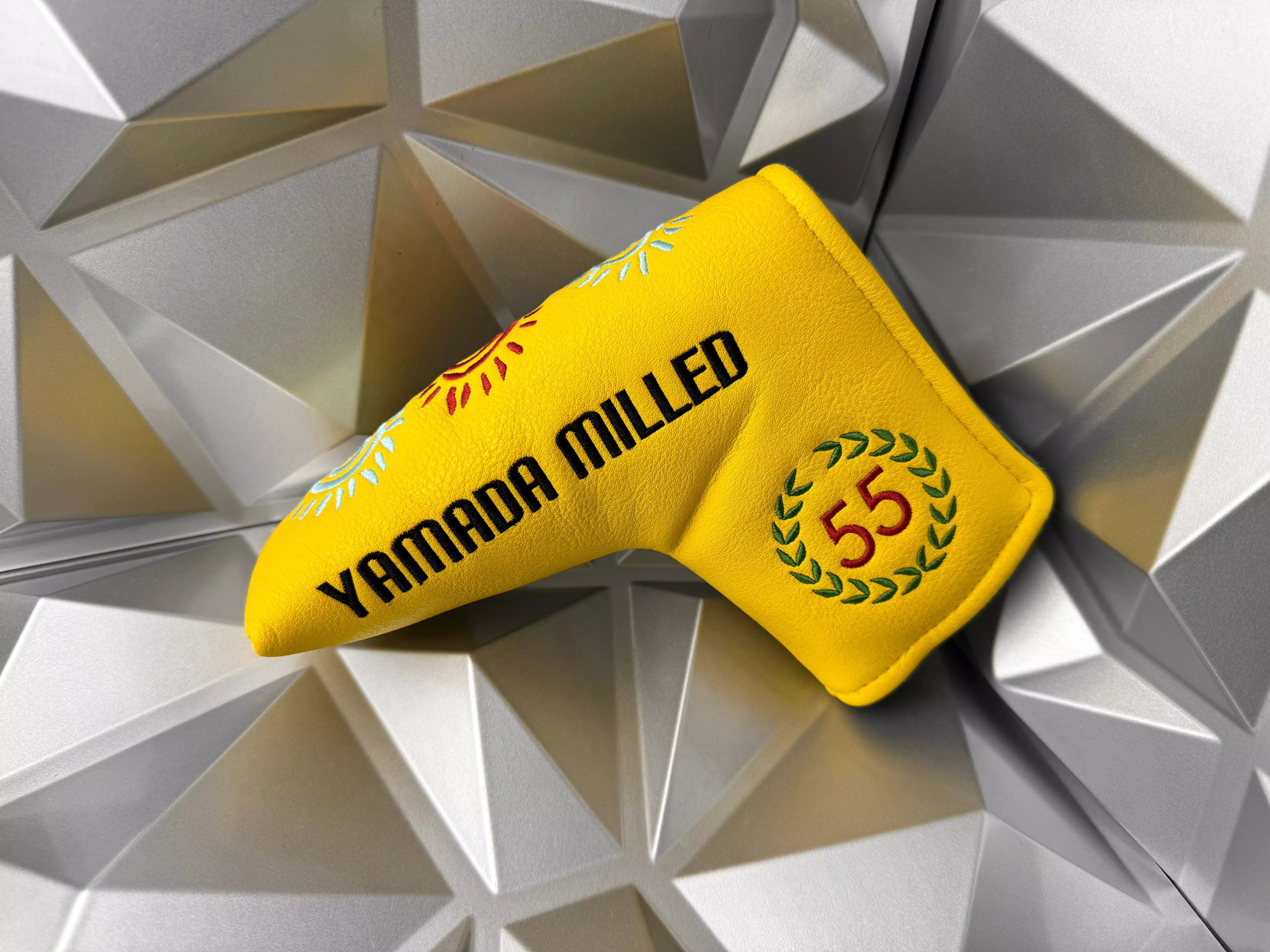 Yamada Putter Magnetic Headcover Yellow